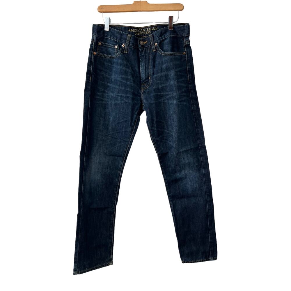 American Eagle Outfitters Original Taper Dark Wash Jeans 30